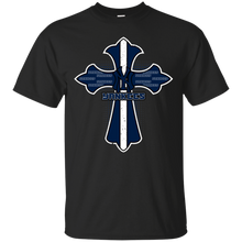 Load image into Gallery viewer, Cross Shirt For Jesus And New York Yankees Fans T - Shirt For Men