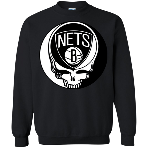 Brooklyn Nets Basketball Grateful Dead Steal Your Face Sweatshirt