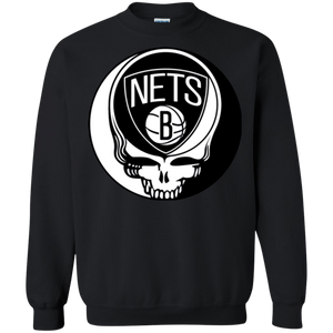 Brooklyn Nets Basketball Grateful Dead Steal Your Face Sweatshirt