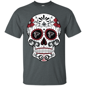 Atlanta Falcons Sugar Skull T - Shirt For Men