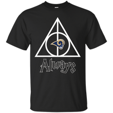 Load image into Gallery viewer, Deathly Hallows For Los Angeles Rams And Harry Potter Fans T - Shirt For Men