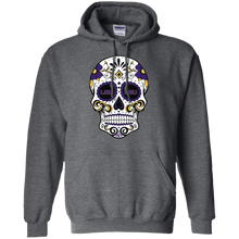 Load image into Gallery viewer, Lsu Tigers Sugar Skull Hoodie Shirt