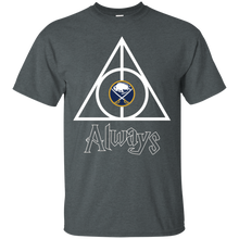 Load image into Gallery viewer, Deathly Hallows For Buffalo Sabres And Harry Potter T - Shirt For Men