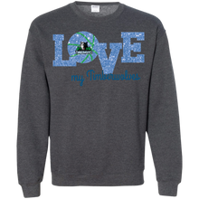 Load image into Gallery viewer, Glitter Love For Minnesota Timberwolves Fans Sweatshirt