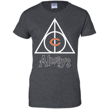 Load image into Gallery viewer, Deathly Hallows For Chicago Bears And Harry Potter Fans T-Shirt For Women