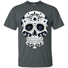 Load image into Gallery viewer, Dallas Cowboys Sugar Skull T - Shirt For Men