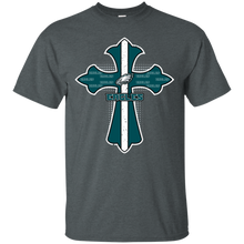 Load image into Gallery viewer, Cross Shirt For Jesus And Philadelphia Eagles Fans T - Shirt For Men