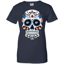 Load image into Gallery viewer, Oklahoma City Thunder Sugar Skull T-Shirt For Women
