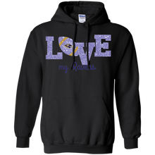 Load image into Gallery viewer, Glitter Love For Baltimore Ravens Fans Hoodie Shirt