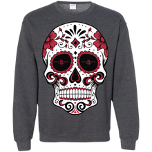 Load image into Gallery viewer, Houston Rockets Sugar Skull Sweatshirt