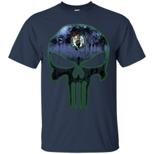 Load image into Gallery viewer, Boston Celtics Basketball The Punisher Skull T - Shirt For Men