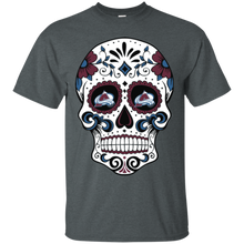 Load image into Gallery viewer, Colorado Avalanche Sugar Skull T - Shirt For Men