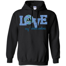 Load image into Gallery viewer, Glitter Love For Minnesota Timberwolves Fans Hoodie Shirt
