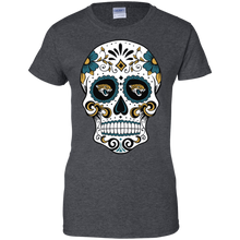 Load image into Gallery viewer, Jacksonville Jaguars Sugar Skull T-Shirt For Women