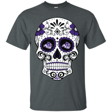 Load image into Gallery viewer, Abilene Christian Wildcats Sugar Skull T - Shirt For Men