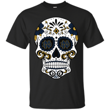 Load image into Gallery viewer, Notre Dame Fighting Irish Sugar Skull T - Shirt For Men