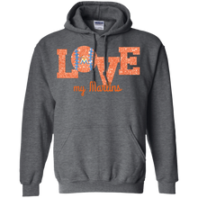 Load image into Gallery viewer, Glitter Love For Miami Marlins Fans Hoodie Shirt