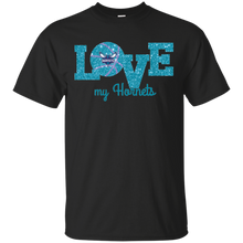 Load image into Gallery viewer, Glitter Love For Charlotte Hornets Fans T - Shirt For Men