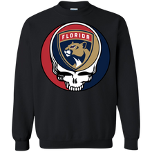 Load image into Gallery viewer, Florida Panthers Hockey Grateful Dead Steal Your Face Sweatshirt