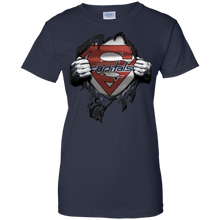 Load image into Gallery viewer, Shirt For Washington Capitals And Superman Fans T-Shirt For Women