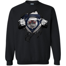 Load image into Gallery viewer, Shirt For Winnipeg Jets And Superman Fans Sweatshirt