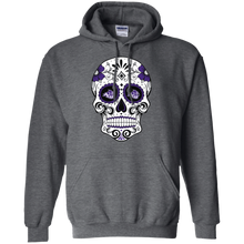 Load image into Gallery viewer, Abilene Christian Wildcats Sugar Skull Hoodie Shirt