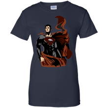 Load image into Gallery viewer, Superman Denver Broncos Shirt For Fans T-Shirt For Women