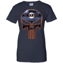 Load image into Gallery viewer, San Francisco Giants Baseball The Punisher Skull T-Shirt For Women