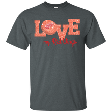 Load image into Gallery viewer, Glitter Love For Detroit Red Wings Fans T - Shirt For Men