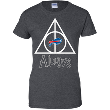 Load image into Gallery viewer, Deathly Hallows For Buffalo Bills And Harry Potter Fans T-Shirt For Women