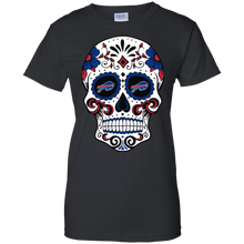 Load image into Gallery viewer, Buffalo Bills Sugar Skull T-Shirt For Women