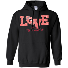 Load image into Gallery viewer, Glitter Love For Atlanta Falcons Fans Hoodie Shirt