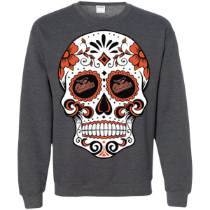 Baltimore Orioles Sugar Skull Sweatshirt