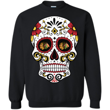 Load image into Gallery viewer, Chicago Blackhawks Sugar Skull Sweatshirt