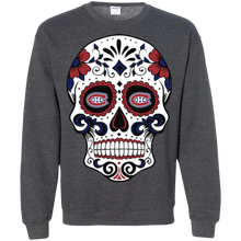Load image into Gallery viewer, Montréal Canadiens Sugar Skull Sweatshirt