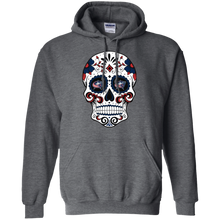 Load image into Gallery viewer, Columbus Blue Jackets Sugar Skull Hoodie Shirt