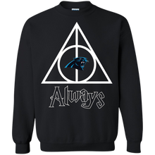 Load image into Gallery viewer, Deathly Hallows For Carolina Panthers And Harry Potter Fans Sweatshirt
