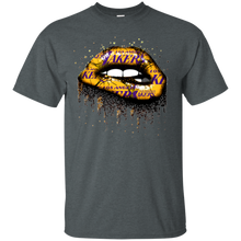 Load image into Gallery viewer, Sexy Los Angeles Lakers Lips For Basketball Lovers T - Shirt For Men