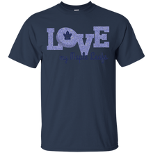 Load image into Gallery viewer, Glitter Love For Toronto Maple Leafs Fans T - Shirt For Men