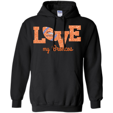 Load image into Gallery viewer, Glitter Love For Denver Broncos Fans Hoodie Shirt