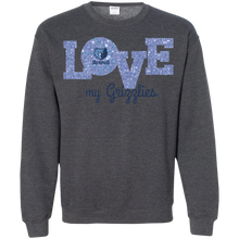 Load image into Gallery viewer, Glitter Love For Memphis Grizzlies Fans Sweatshirt