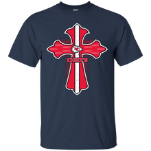 Load image into Gallery viewer, Cross Shirt For Jesus And Kansas City Chiefs Fans T - Shirt For Men