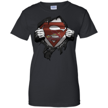 Load image into Gallery viewer, Shirt For St. Louis Cardinals And Superman Fans T-Shirt For Women