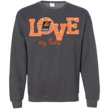 Load image into Gallery viewer, Glitter Love For Phoenix Suns Fans Sweatshirt