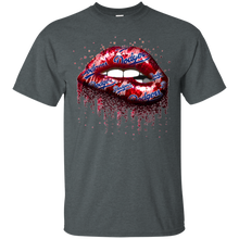 Load image into Gallery viewer, Sexy Los Angeles Dodgers Lips For Baseball Lovers T - Shirt For Men