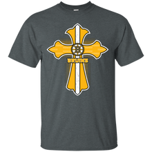 Load image into Gallery viewer, Cross Shirt For Jesus And Boston Bruins Fans T - Shirt For Men