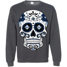 Load image into Gallery viewer, Tampa Bay Rays Sugar Skull Sweatshirt