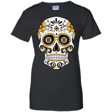 Load image into Gallery viewer, Boston Bruins Sugar Skull T-Shirt For Women