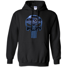 Load image into Gallery viewer, Tennessee Titans Football The Punisher Skull Hoodie Shirt