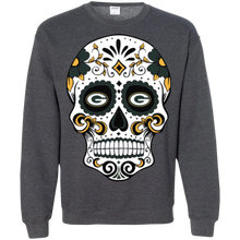 Load image into Gallery viewer, Green Bay Packers Sugar Skull Sweatshirt